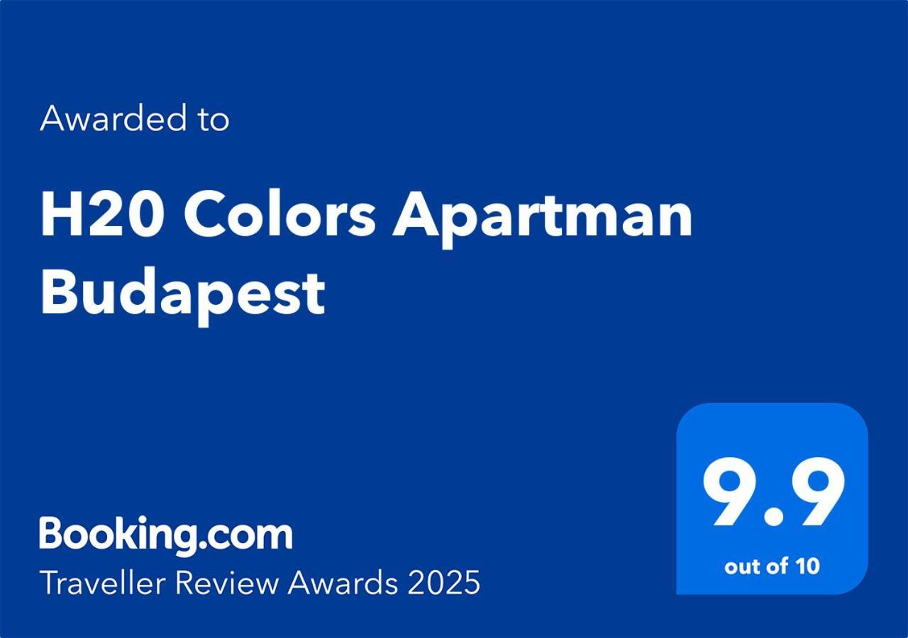H20 Colors Apartment Budapest Esterno foto